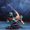 Roronoa Zoro Three-blade Sa-maximum Action Collection Figurine