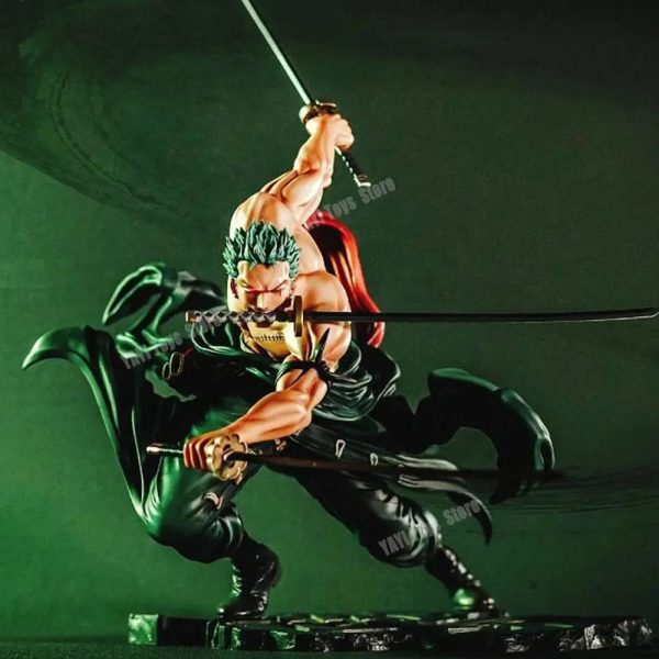 Roronoa Zoro Three-blade Sa-maximum Manga Anime Statue Action Figure Roronoa Zoro Three-blade Sa-maximum Manga Anime Statue Action Figure