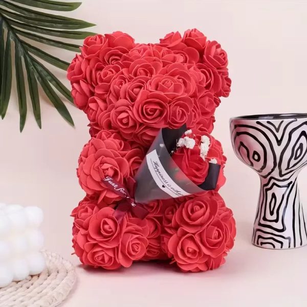 Rose Bear Hug Flower Decorative Gift for Weddings and Valentine’s Day Rose Bear Hug Flower Decorative Gift for Weddings and Valentine’s Day