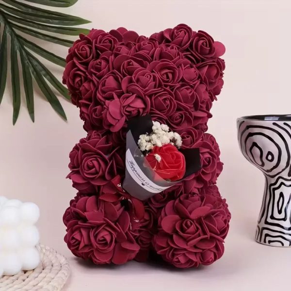 Rose Bear Hug Flower Decorative Gift for Weddings and Valentine’s Day Rose Bear Hug Flower Decorative Gift for Weddings and Valentine’s Day