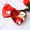 Rose Bear Soap Flower Gift Box