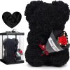Rose Bear with Flower Bouquet 24cm Rose Bear with Flower Bouquet 24cm