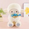 Rose Bouquet Sheep Plush Toy Cute Hugging Lamb Gift Rose Bouquet Sheep Plush Toy Cute Hugging Lamb Gift