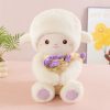 Rose Bouquet Sheep Plush Toy Cute Hugging Lamb Gift Rose Bouquet Sheep Plush Toy Cute Hugging Lamb Gift