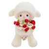 Rose Bouquet Sheep Plush Toy Cute Hugging Lamb Gift Rose Bouquet Sheep Plush Toy Cute Hugging Lamb Gift
