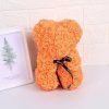 Rose Flower Teddy Bear 25cm Romantic Gift with Box