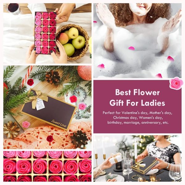 Rose Petal Scented Soap Gift Set Rose Petal Scented Soap Gift Set