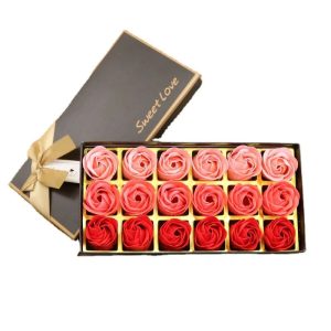 Rose Petal Scented Soap Gift Set