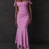 Rose Pink Floral Corset Ruffle Ruched Maxi Dress Rose Pink Floral Corset Ruffle Ruched Maxi Dress