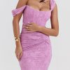 Rose Pink Floral Corset Ruffle Ruched Maxi Dress Rose Pink Floral Corset Ruffle Ruched Maxi Dress