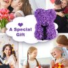 Rose Teddy Bear with Artificial Flowers – Romantic Gift for Girlfriend, Wife, or Mom Rose Teddy Bear with Artificial Flowers – Romantic Gift for Girlfriend, Wife, or Mom