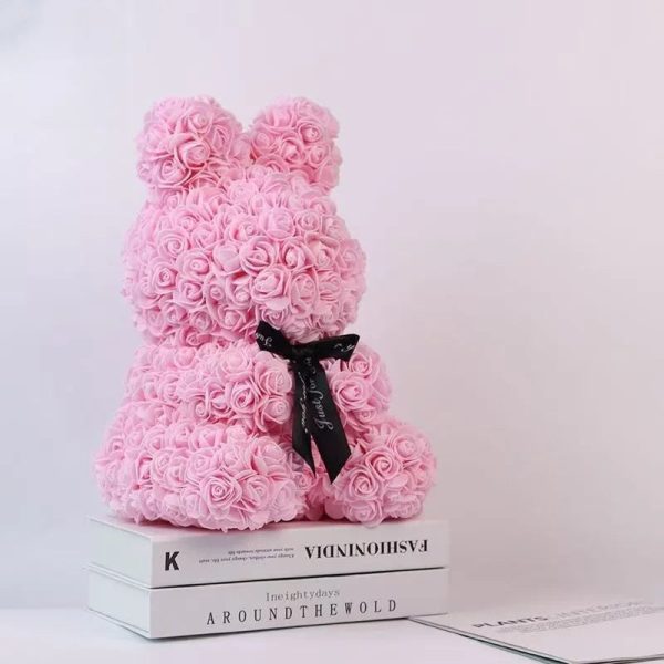 Rose Teddy Bear with Artificial Flowers – Romantic Gift for Girlfriend, Wife, or Mom Rose Teddy Bear with Artificial Flowers – Romantic Gift for Girlfriend, Wife, or Mom