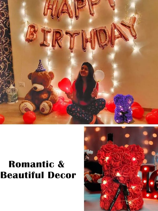Rose Teddy Bear with Artificial Flowers – Romantic Gift for Girlfriend, Wife, or Mom Rose Teddy Bear with Artificial Flowers – Romantic Gift for Girlfriend, Wife, or Mom