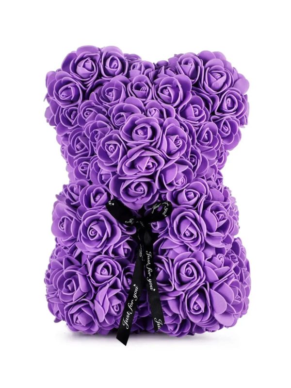 Rose Teddy Bear with Artificial Flowers – Romantic Gift for Girlfriend, Wife, or Mom Rose Teddy Bear with Artificial Flowers – Romantic Gift for Girlfriend, Wife, or Mom