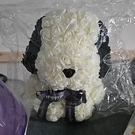 Rose Teddy Bear with Artificial Flowers – Romantic Gift for Girlfriend, Wife, or Mom Rose Teddy Bear with Artificial Flowers – Romantic Gift for Girlfriend, Wife, or Mom