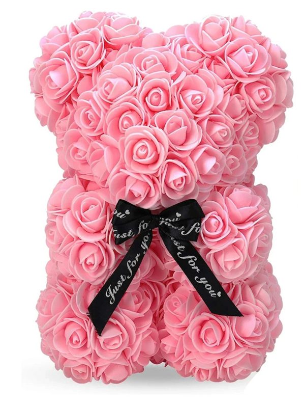 Rose Teddy Bear with Artificial Flowers – Romantic Gift for Girlfriend, Wife, or Mom Rose Teddy Bear with Artificial Flowers – Romantic Gift for Girlfriend, Wife, or Mom