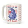 Roses are Red, Violets are Blue, My Heart is Big 'cuz I'm a Kaiju Coffee Mug Roses are Red, Violets are Blue, My Heart is Big 'cuz I'm a Kaiju Coffee Mug