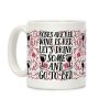 Roses Are Red Wine Is Red Coffee Mug Roses Are Red Wine Is Red Coffee Mug