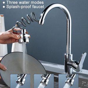 Rotating Faucet Spout.
