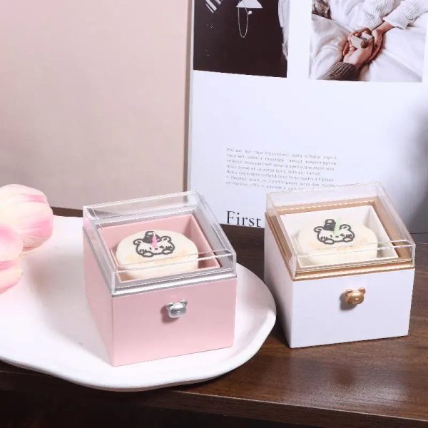 Rotating Surprise Gift Box for Ring Necklace Birthday Rotating Surprise Gift Box for Ring Necklace Birthday