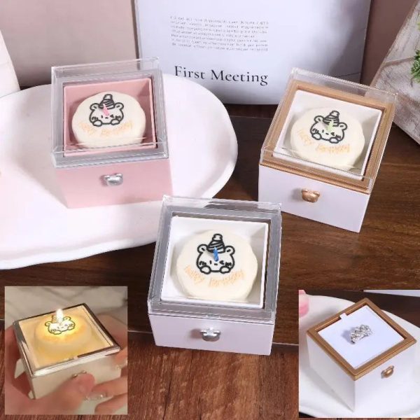 Rotating Surprise Gift Box for Ring Necklace Birthday Rotating Surprise Gift Box for Ring Necklace Birthday