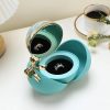 Round Bow Eternal Rose Jewelry Gift Box for Necklace and Ring Round Bow Eternal Rose Jewelry Gift Box for Necklace and Ring