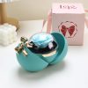 Round Eternal Rose Gift Box for Necklace, Ring, and Jewelry Round Eternal Rose Gift Box for Necklace, Ring, and Jewelry
