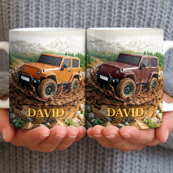 Rugged Off-Road Adventure Custom Mug - Personalized Custom Coffee Mug - HOB038_MG Rugged Off-Road Adventure Custom Mug - Personalized Custom Coffee Mug - HOB038_MG