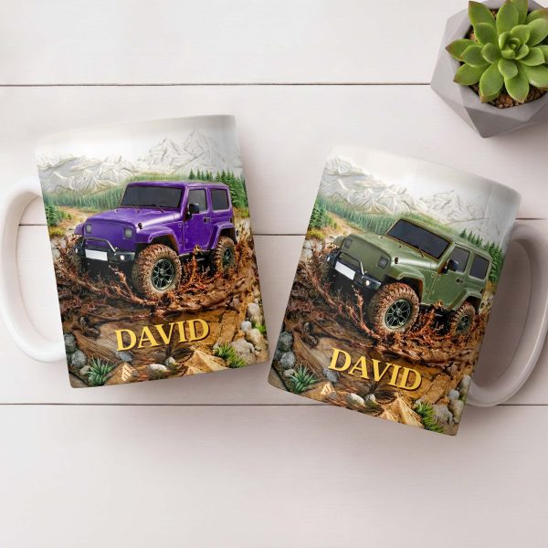 Rugged Off-Road Adventure Custom Mug - Personalized Custom Coffee Mug - HOB038_MG Rugged Off-Road Adventure Custom Mug - Personalized Custom Coffee Mug - HOB038_MG