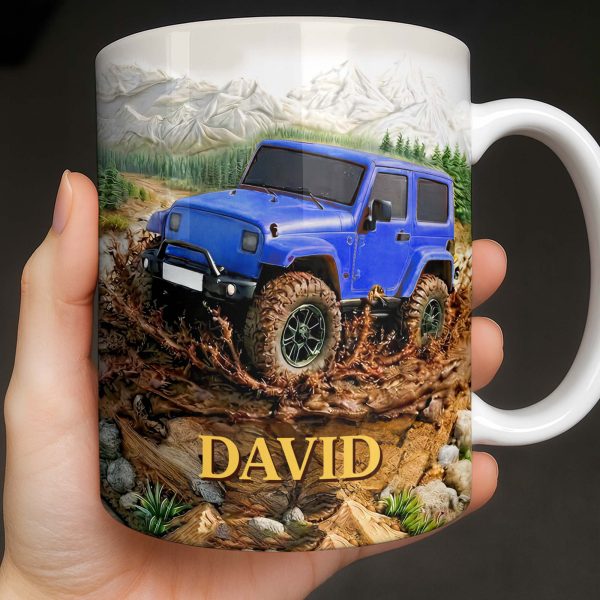 Rugged Off-Road Adventure Custom Mug - Personalized Custom Coffee Mug - HOB038_MG Rugged Off-Road Adventure Custom Mug - Personalized Custom Coffee Mug - HOB038_MG