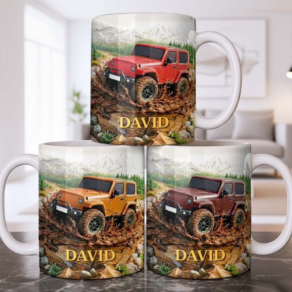 Rugged Off-Road Adventure Custom Mug - Personalized Custom Coffee Mug - HOB038_MG Rugged Off-Road Adventure Custom Mug - Personalized Custom Coffee Mug - HOB038_MG