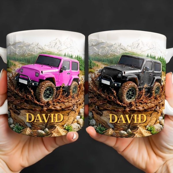Rugged Off-Road Adventure Custom Mug - Personalized Custom Coffee Mug - HOB038_MG Rugged Off-Road Adventure Custom Mug - Personalized Custom Coffee Mug - HOB038_MG
