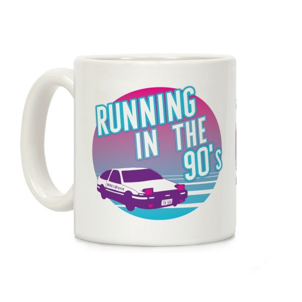 Running in the 90's Coffee Mug Running in the 90's Coffee Mug