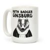 Ruth Badger Badger Ginsburg Coffee Mug Ruth Badger Badger Ginsburg Coffee Mug