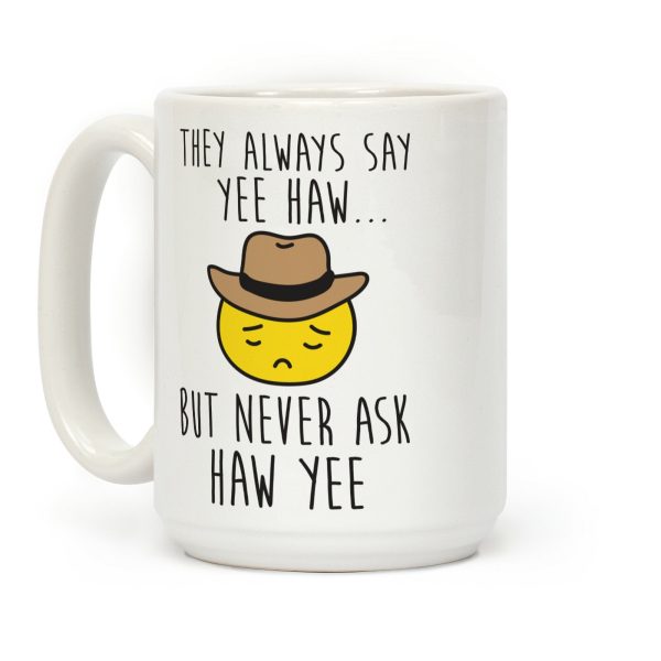 Sad Cowboy Emoji Coffee Mug Sad Cowboy Emoji Coffee Mug