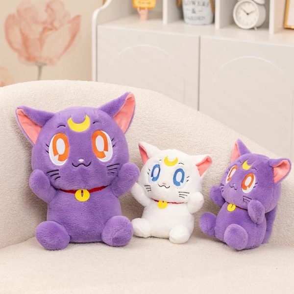 Sailor Moon Inspired Plush Cat Doll Sailor Moon Inspired Plush Cat Doll