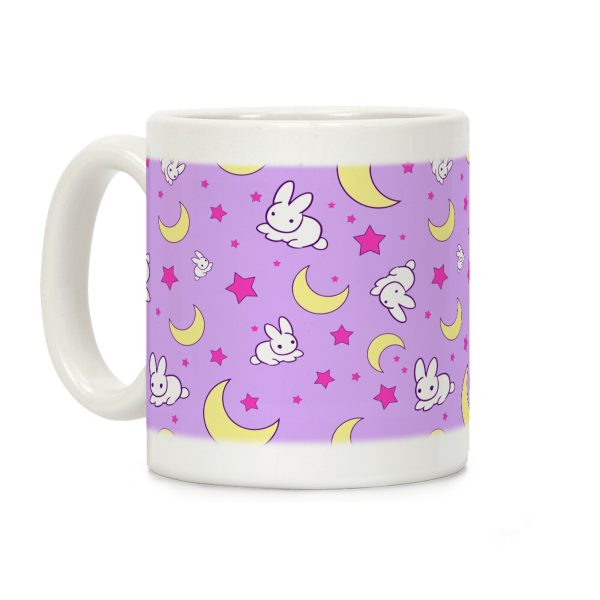 Sailor Moon's Bedding Pattern Coffee Mug Sailor Moon's Bedding Pattern Coffee Mug