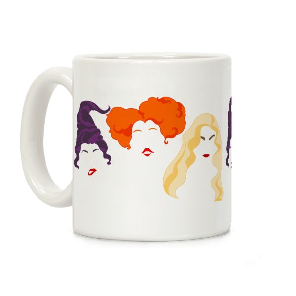 Sanderson Sisters Silhouettes Coffee Mug Sanderson Sisters Silhouettes Coffee Mug