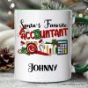 Santa's Favorite Accountant Personalized Mug, Tax Bookkeeper and CPA Christmas Gift with Custom Name Santa's Favorite Accountant Personalized Mug, Tax Bookkeeper and CPA Christmas Gift with Custom Name