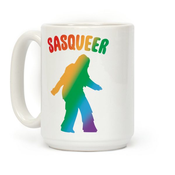 Sasqueer Parody Coffee Mug Sasqueer Parody Coffee Mug