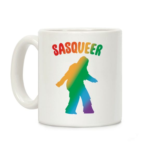 Sasqueer Parody Coffee Mug Sasqueer Parody Coffee Mug