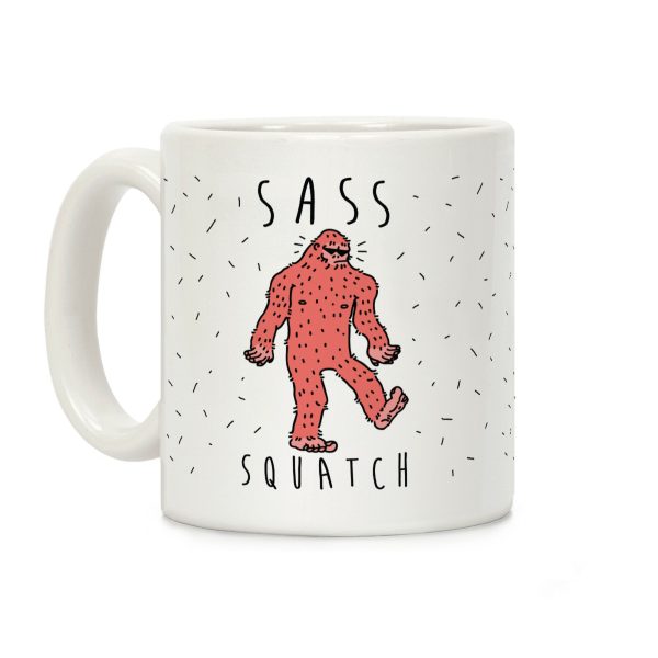 Sass Squatch Coffee Mug Sass Squatch Coffee Mug