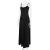 Satin Back Tie-Up Maxi Dress Satin Back Tie-Up Maxi Dress