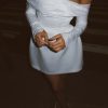 Satin Off-shoulder Long Sleeve Mini Dress Satin Off-shoulder Long Sleeve Mini Dress