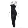 Satin Sleeveless Backless Maxi Dresses Satin Sleeveless Backless Maxi Dresses