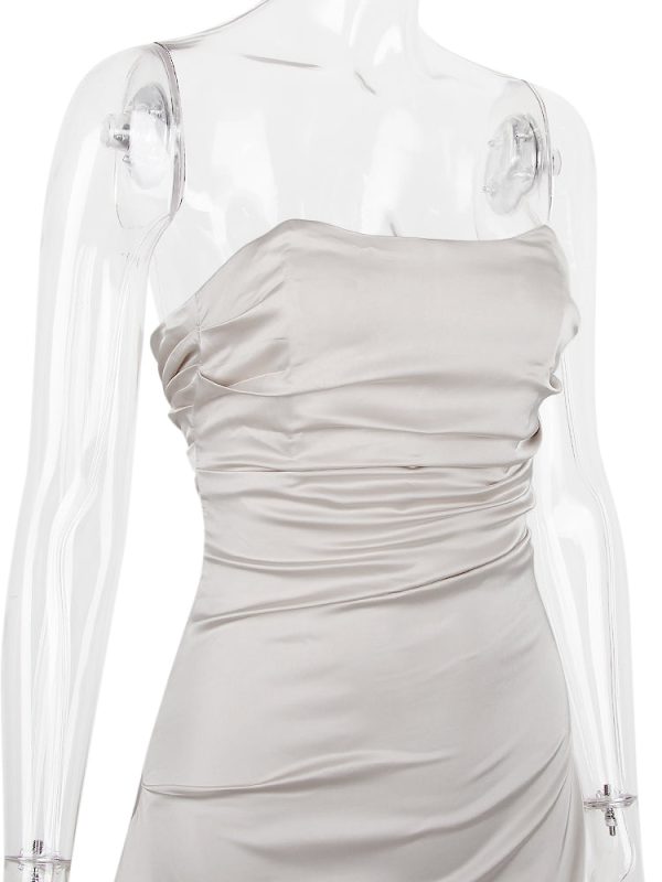 Satin Tube Dress Satin Tube Dress