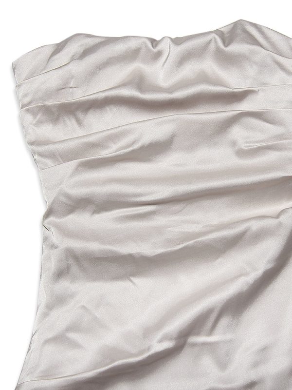 Satin Tube Dress Satin Tube Dress