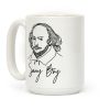 Saucy Boy William Shakespeare Coffee Mug Saucy Boy William Shakespeare Coffee Mug
