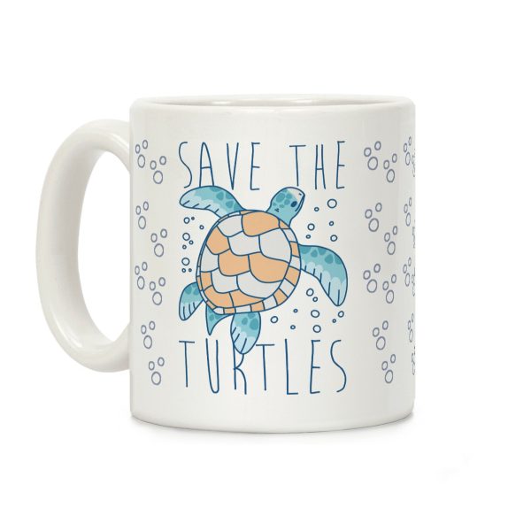 Save the Turtles Coffee Mug