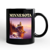 Scenic Minnesota State Split Rock Lighthouse Personalized Mug, Lake Superior Landmark Gift and Travel Souvenir with Custom Name Scenic Minnesota State Split Rock Lighthouse Personalized Mug, Lake Superior Landmark Gift and Travel Souvenir with Custom Name